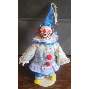 Vintage Heritage Mint LTD Happiness  Love Collection 16" Porcelain Clown 1989